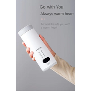 400 ml Portable Smart Electric Hot Water Cup With Digital Display