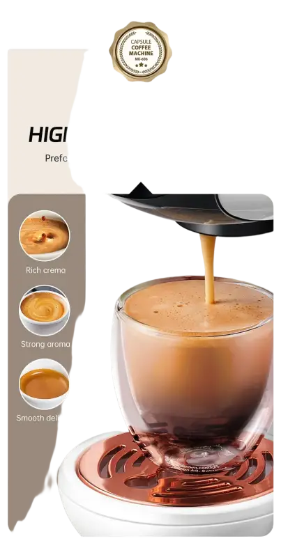 Multiple Capsule Coffee Machine Hot/Cold