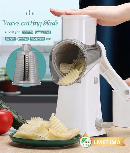 kitchen mandoline slicer for potato carrot onion garlic