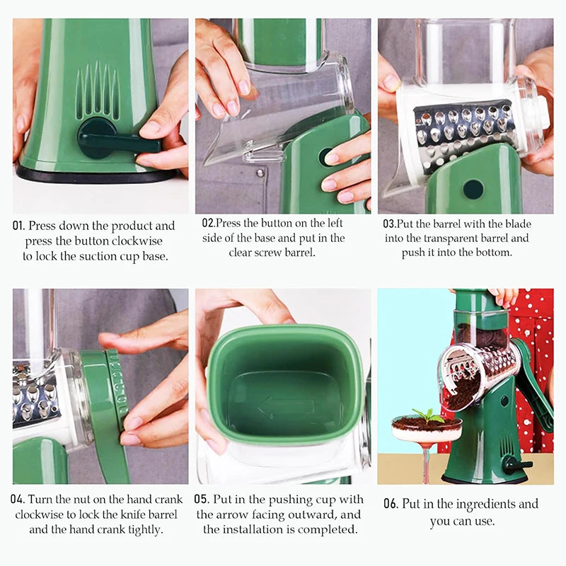 manual cheese shredder