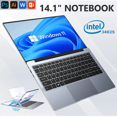 Laptop Computer Windows 11 Notebook 14.1" Intel Pentium