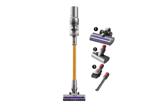 Smart dust sensor handheld vacuum cleaner