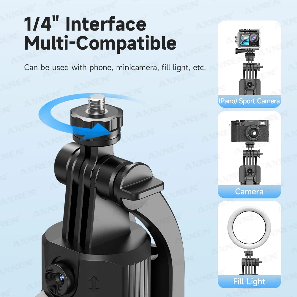 smart face tracking tripod with gesture control