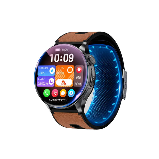 AMOLED ECG smartwatch with air pump BP
