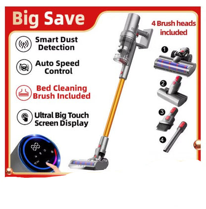ABIR VC205 27000Pa Cordless Vacuum Cleaner Touch Screen