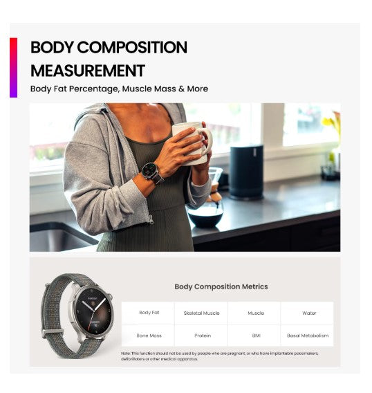 Amazfit Balance smartwatch NFC GPS Bluetooth fitness watch daily use