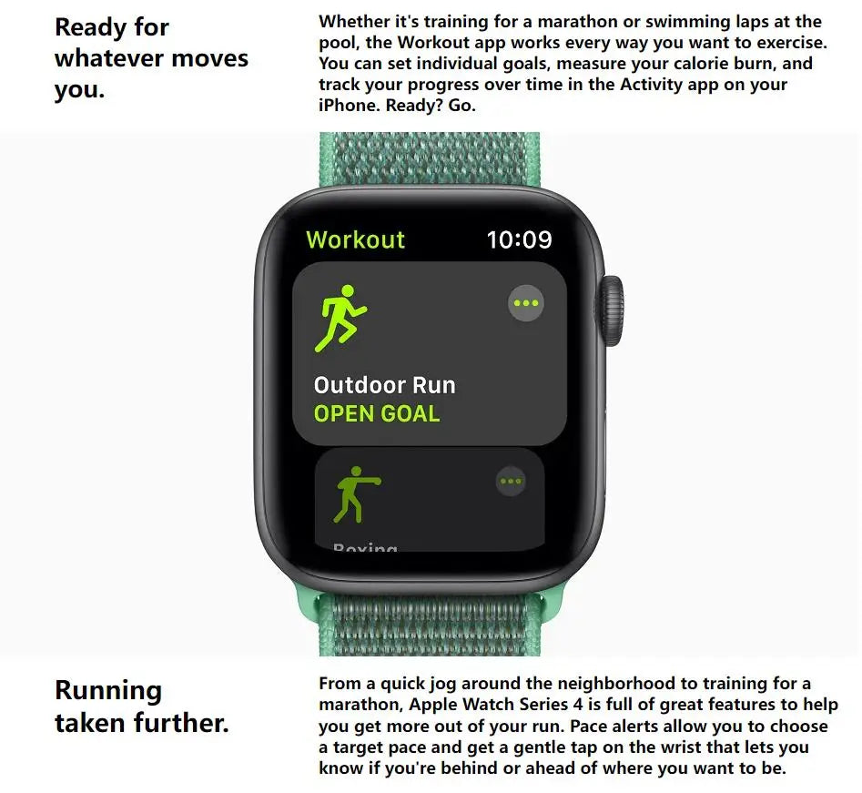 Fitness tracking smartwatch Apple Series 4