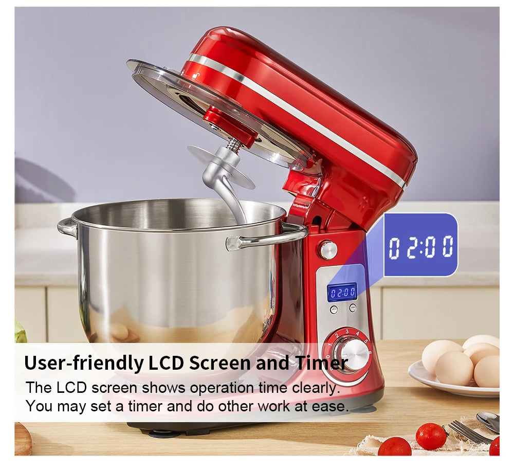 BioloMix tilt head stand mixer