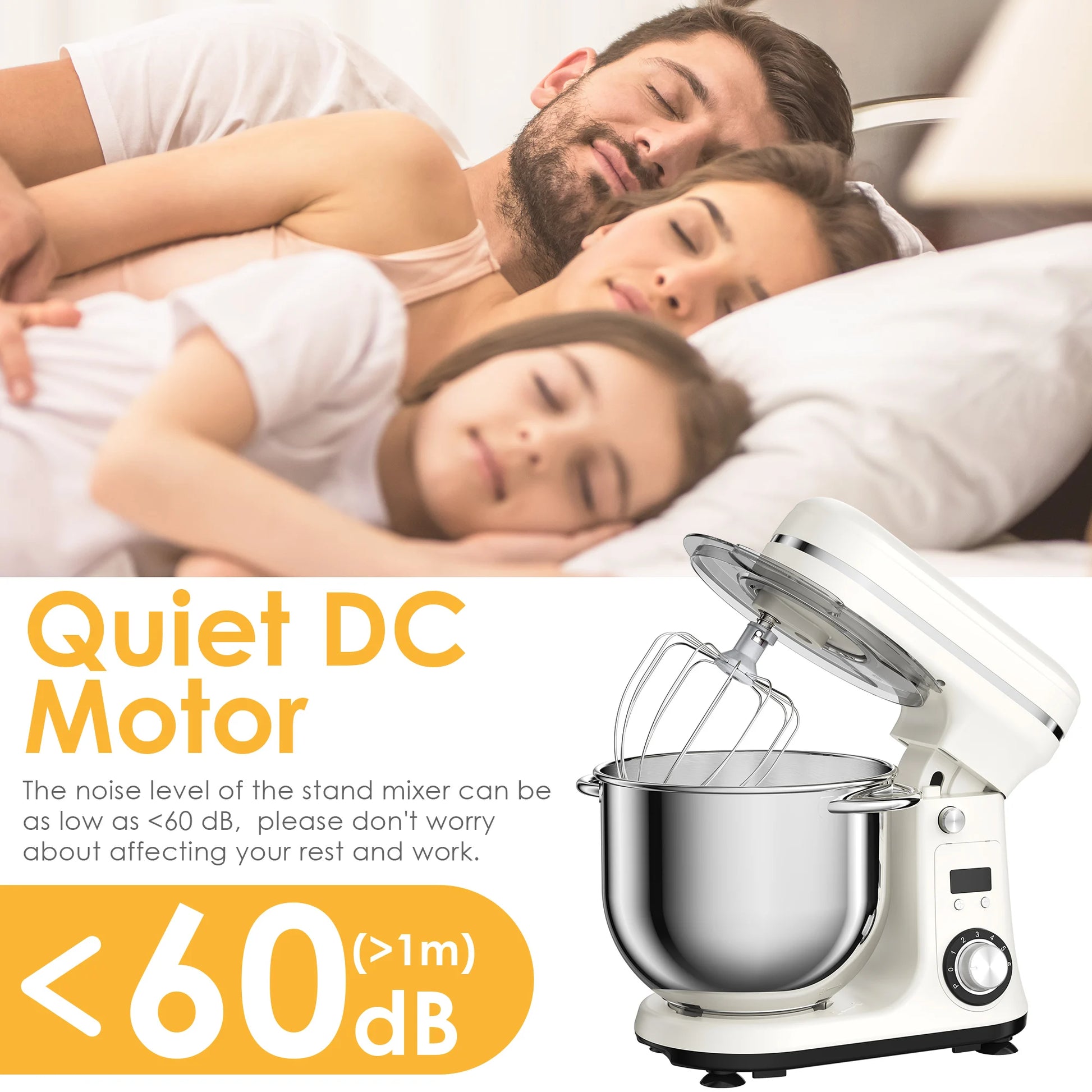 BioloMix 6 speed electric kitchen mixer