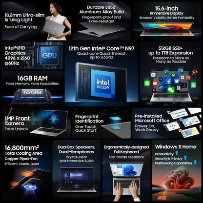 Blackview AceBook 8 16GB RAM 512GB SSD laptop