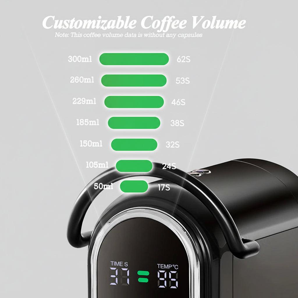 Cafelffe capsule and powder coffee machine