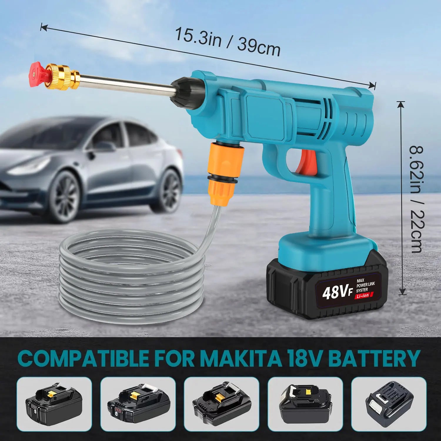 portable car and bike cleaning machine