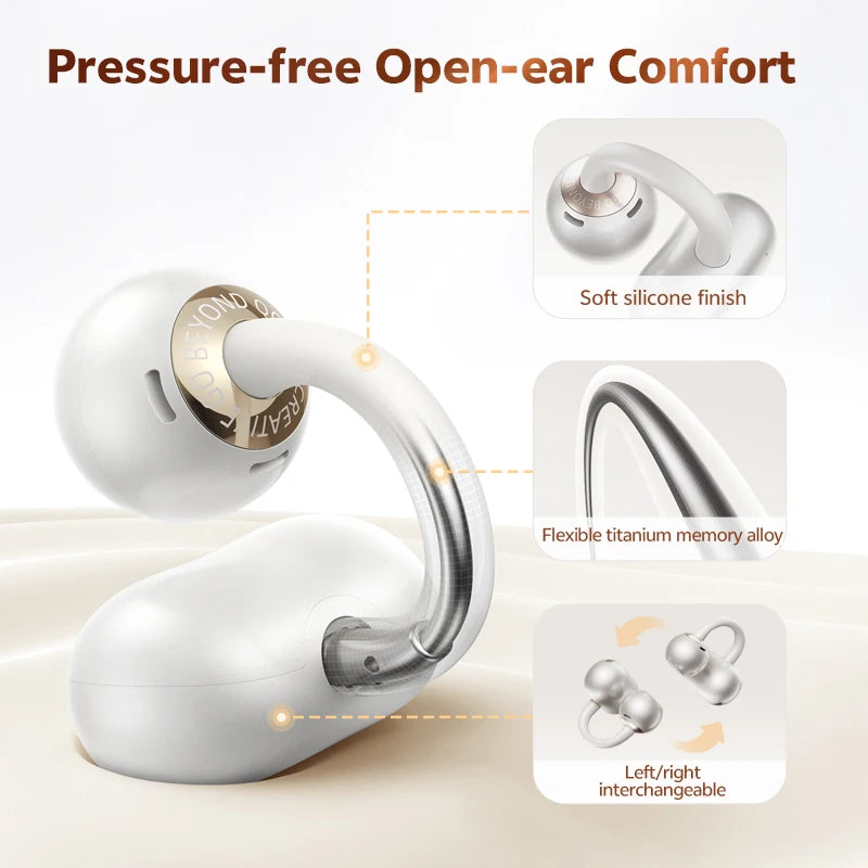 QCY Crossky C50 earbuds with charging case