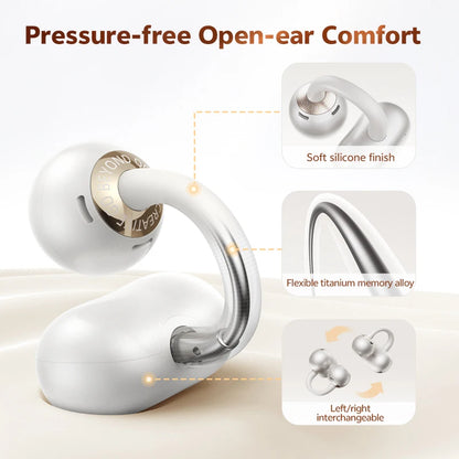QCY Crossky C50 earbuds with charging case