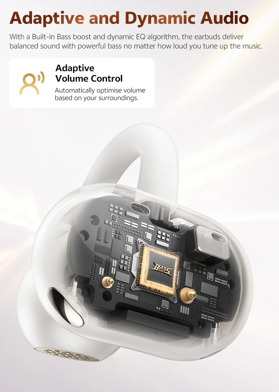 IPX5 waterproof earbuds for running and gym