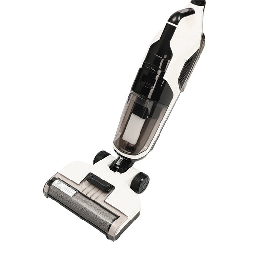 GT6 cordless wet dry vacuum mop white black