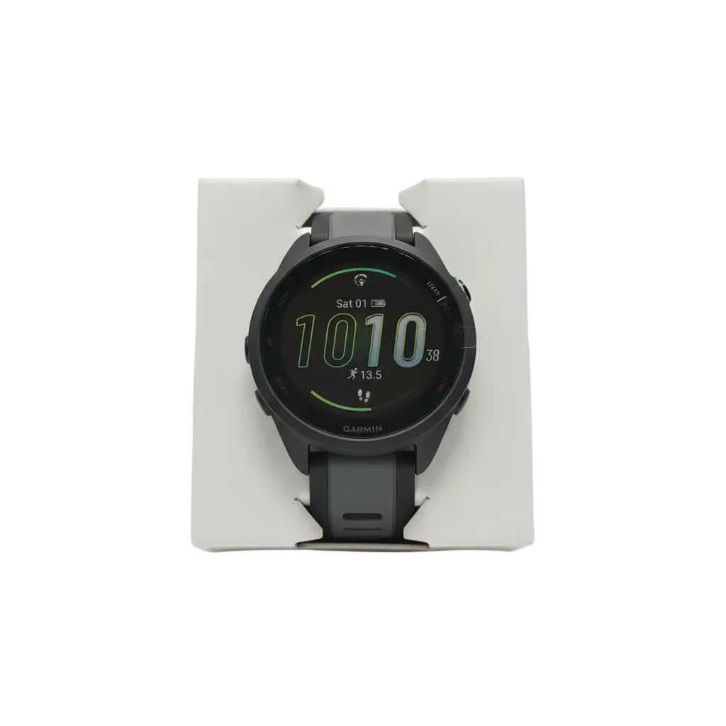 running smartwatch with GPS and health tracking features