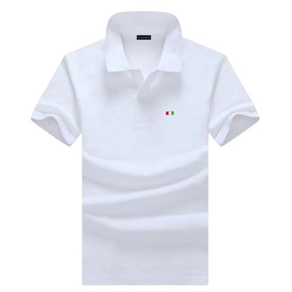 100% Cotton High Quality Men's Polo Summer Casual Short Sleeve Shirt
