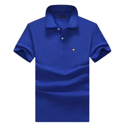 100% Cotton High Quality Men's Polo Summer Casual Short Sleeve Shirt