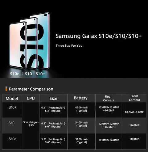 Samsung Galaxy S10+ S10 Plus Duos G975FD Dual Sim 8/12GB RAM