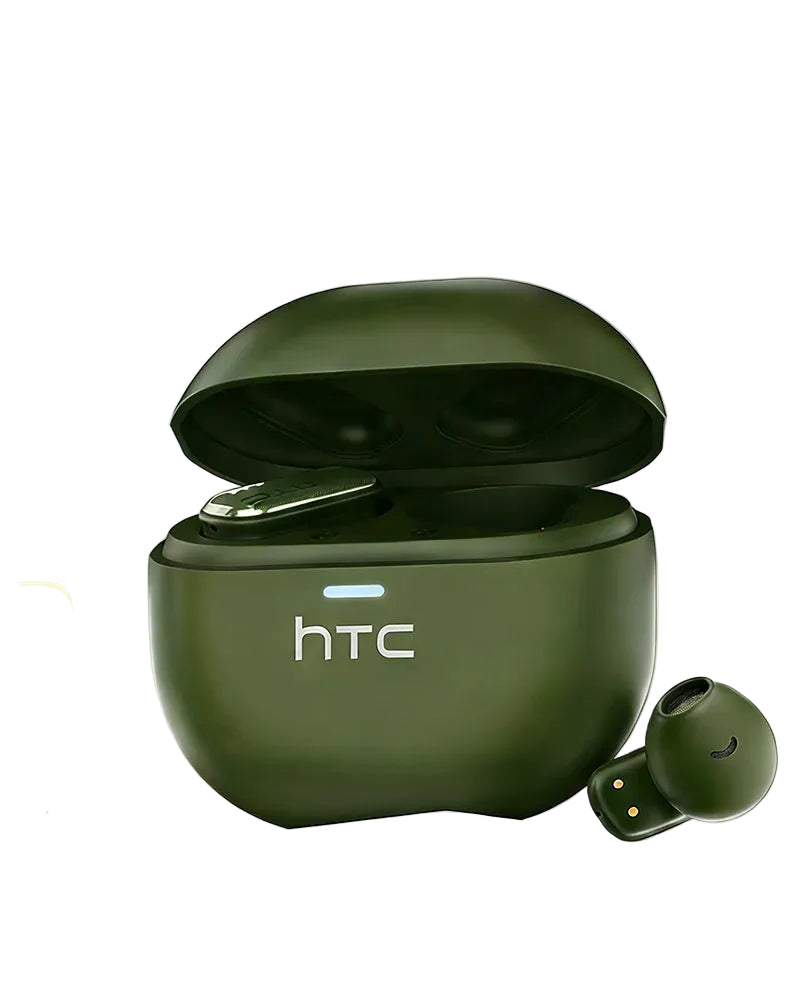 Htc all languages AI translation earbuds - headphones ai translator green
