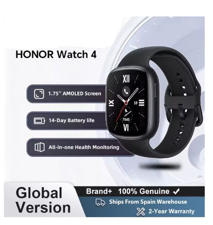 Honor Smart Watch 4 GPS Bluetooth 5.2 – AMOLED, 10-Day Battery