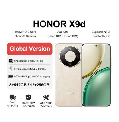 Honor x9d smartphone global version