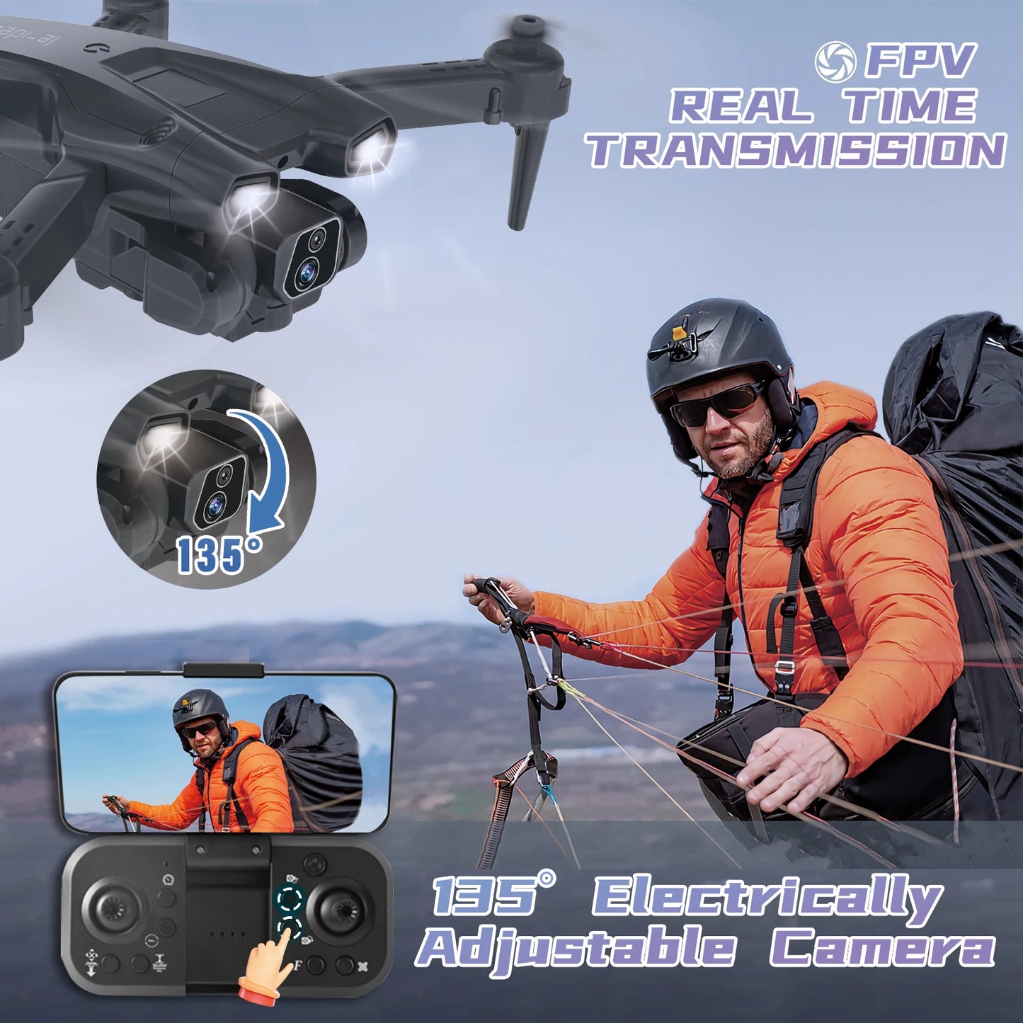 mini drone gift for kids with camera and wifi fpv