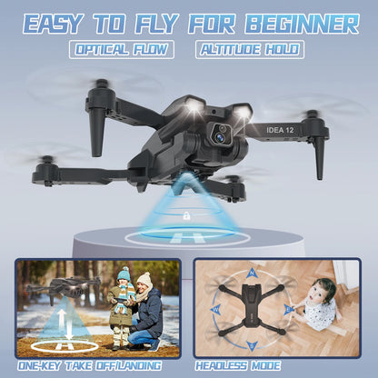 rc drone with brushless motor and stable flight control
