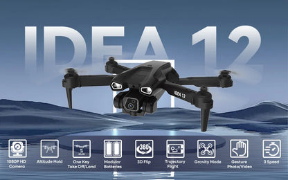 foldable rc drone with altitude hold and headless mode
