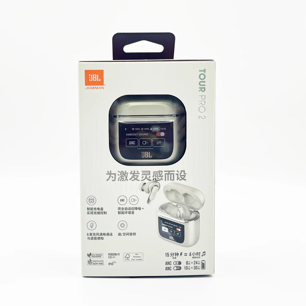wireless earbuds with touchscreen charging case jbl