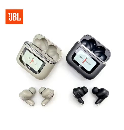 JBL Tour Pro 2 smart case touchscreen wireless earbuds control
