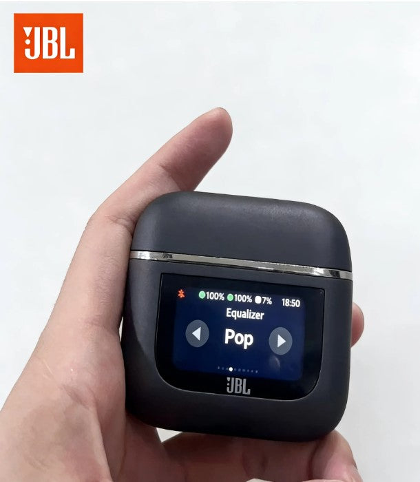 JBL Tour Pro 2 earbuds clear calls multi microphone system touch screen