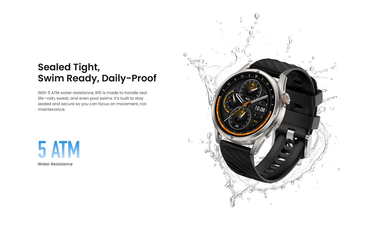 dual GNSS smartwatch fitness tracker