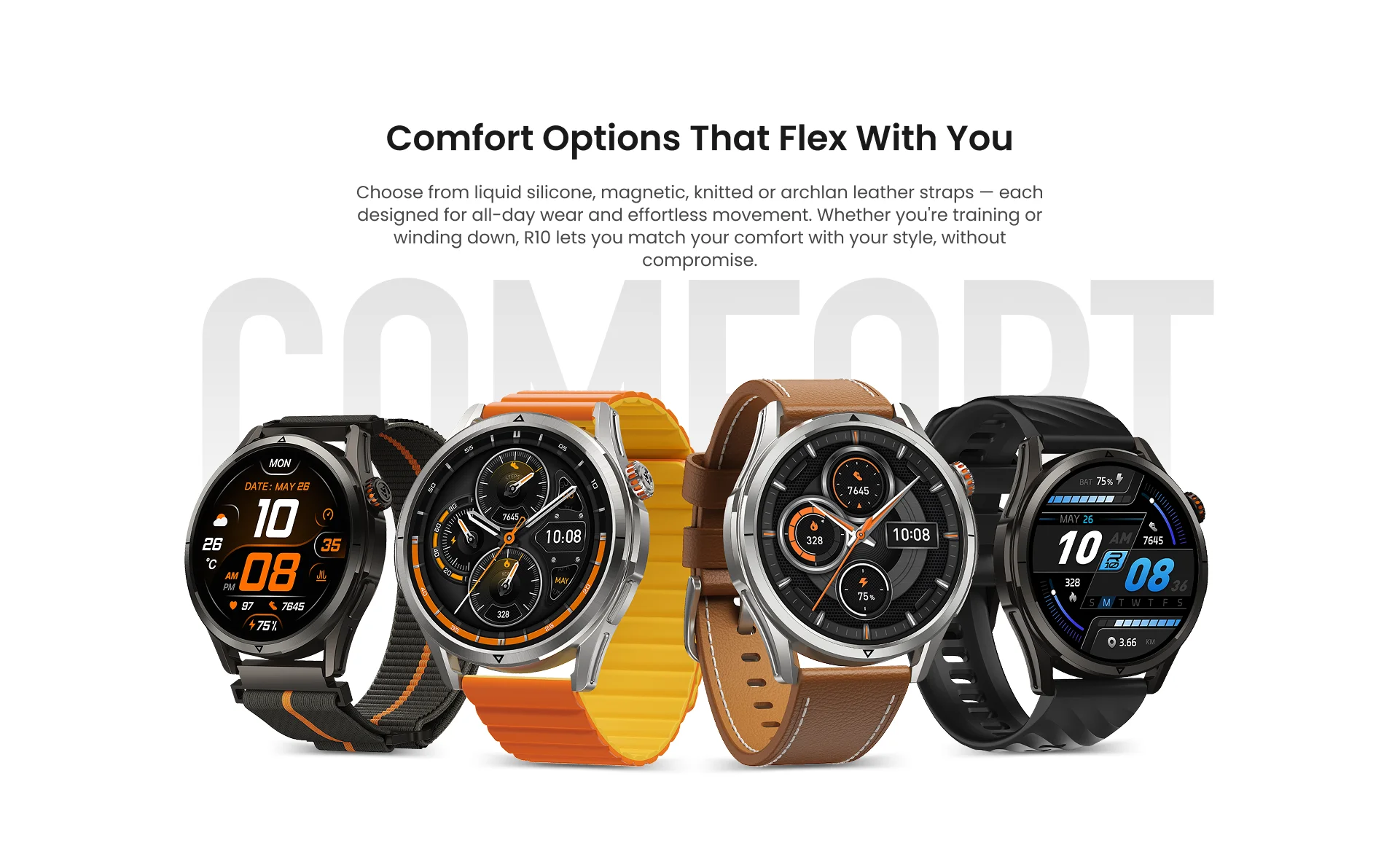 waterproof fitness watch wireless bluetooth