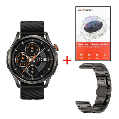 GPS Smartwatch AMOLED Dual GNSS Waterproof