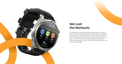 AMOLED display smartwatch heart rate monitor 
