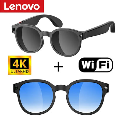 lenovo ai smart glasses 4k camera dual lens