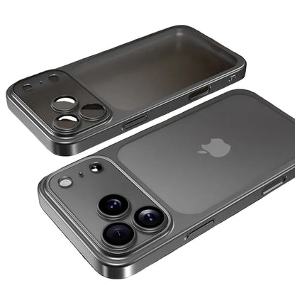 luxury transparent matte case for iPhone 17 Pro Max
