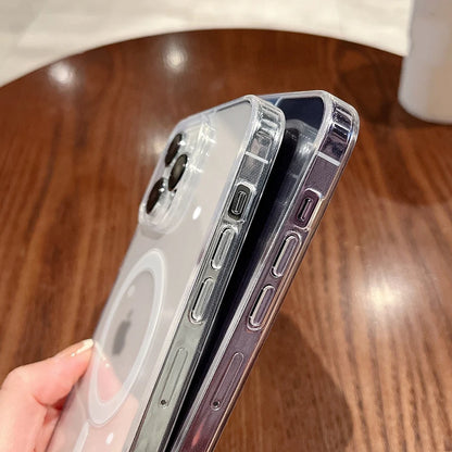 transparent wireless charging case for iPhone Pro Max