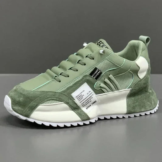 breathable men sneakers street style chunky sole footwear