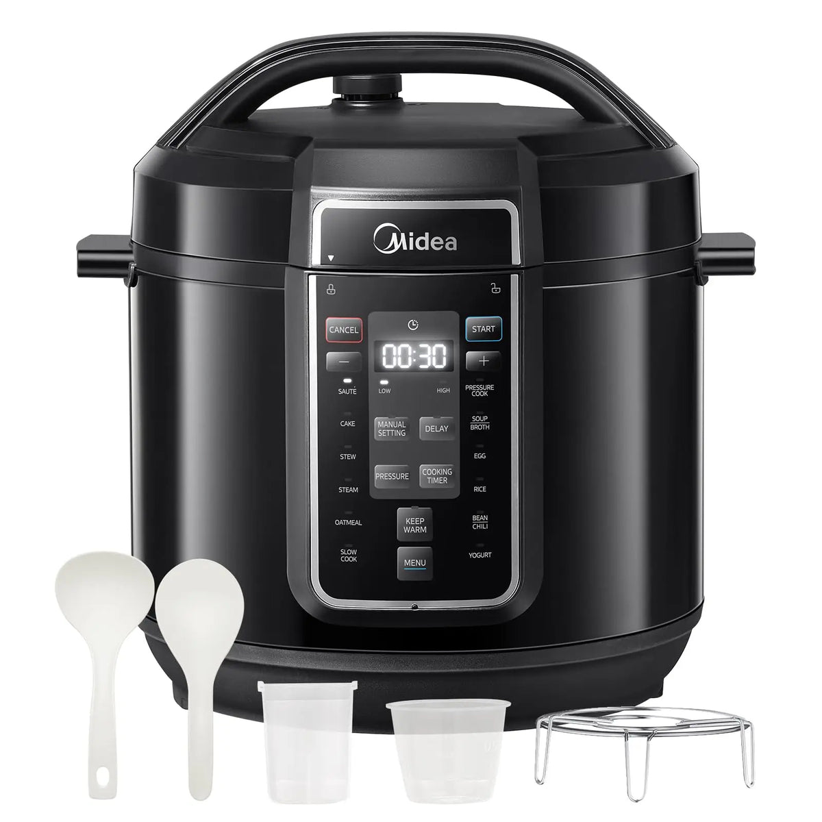 Midea Comfee 8L pressure cooker digital control panel