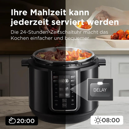 Midea Comfee pressure cooker with safety pressure valve