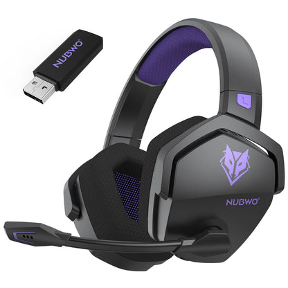 Headphones Bluetooth 5.3, 7.1 surround, ENC mic, 100H battery, low latency for PC PS5 PS4