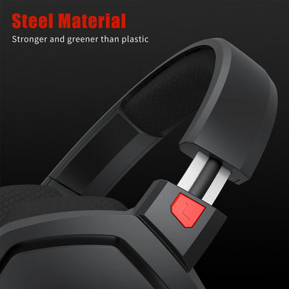 wireless gaming headset with long battery life 100 hours