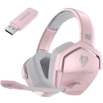 gaming headset with 100 hours battery life and surround sound
