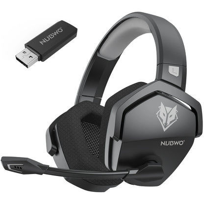 wireless gaming headset with 2.4GHz dongle and Bluetooth 5.3
