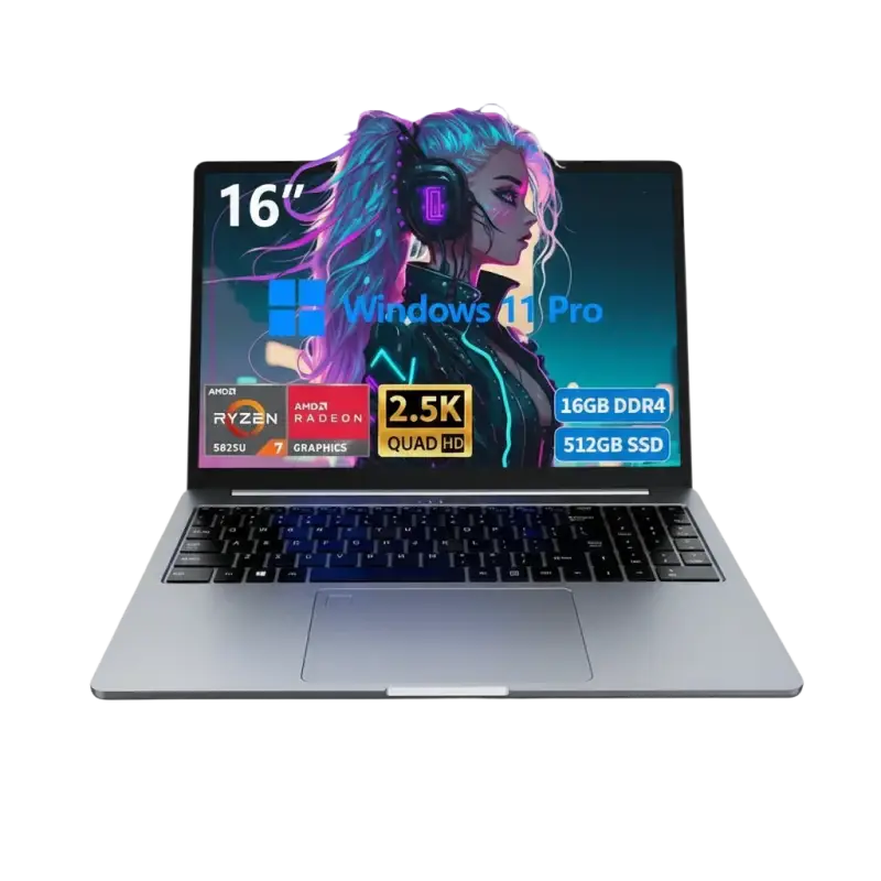 Lightweight 16 inch business laptop with 16GB RAM