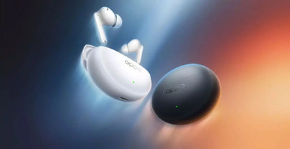 OPPO Enco Air 5 Pro earbuds close up view