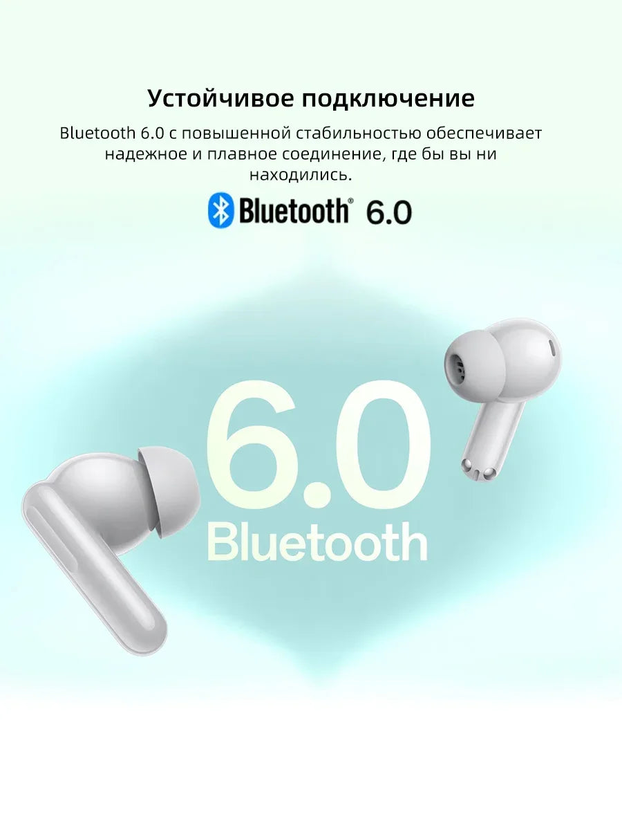 noise cancelling earbuds with smart touch controls